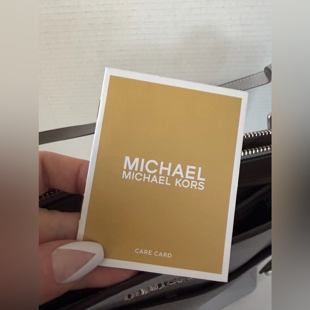 Michael‎ Kors Large grey leather tote - Picture 7 of 12